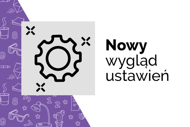 Nowy wygląd ustawień