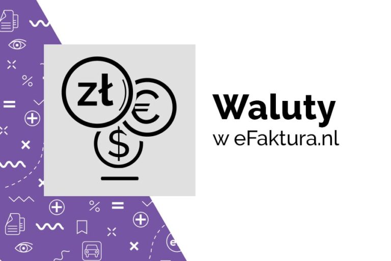 Waluty w eFaktura.nl