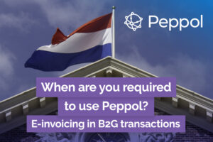 Peppol in the netherlands